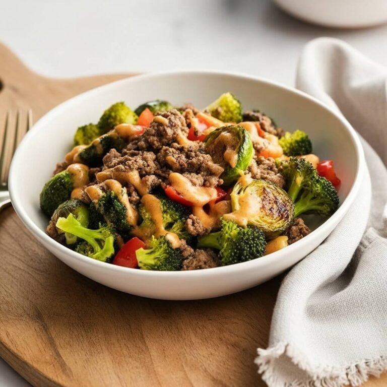 Hearty Meat and Veggie Bowl (Easy, Balanced, and Flavor-Packed)