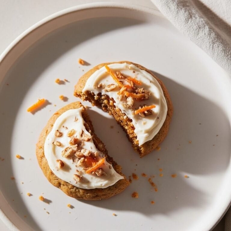 Soft & Chewy Carrot Cake Cookies (Easy Homemade Recipe)