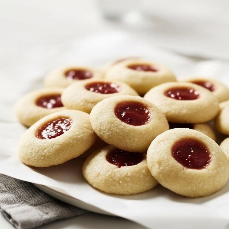 Buttery Strawberry Jam Cookies That Melt in Your Mouth
