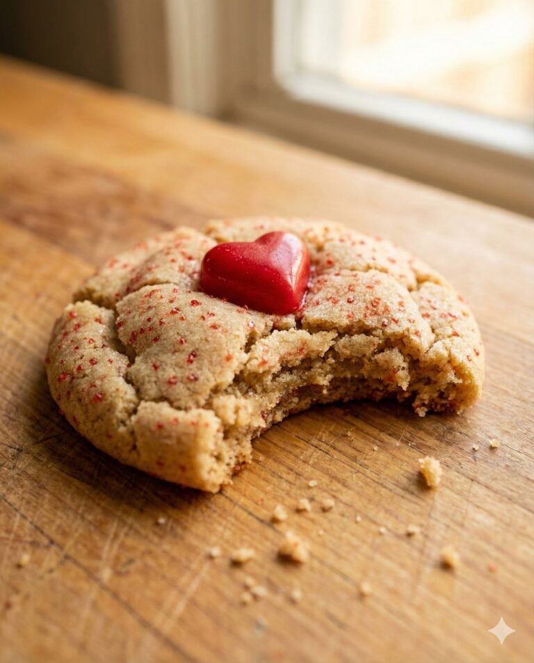 Cinnamon Heart Sugar Cookies (Soft, Sweet & Perfectly Spiced)