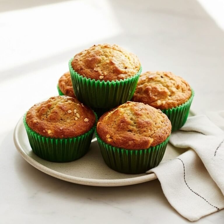 Healthy Banana Oatmeal Muffins: Moist & Naturally Sweet