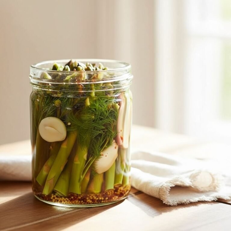 Crisp & Tangy Homemade Pickled Asparagus: Easy Refrigerator Recipe