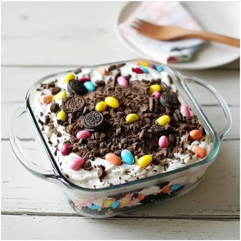 Easy Easter Dirt Cake Casserole: No-Bake Dessert Everyone Loves