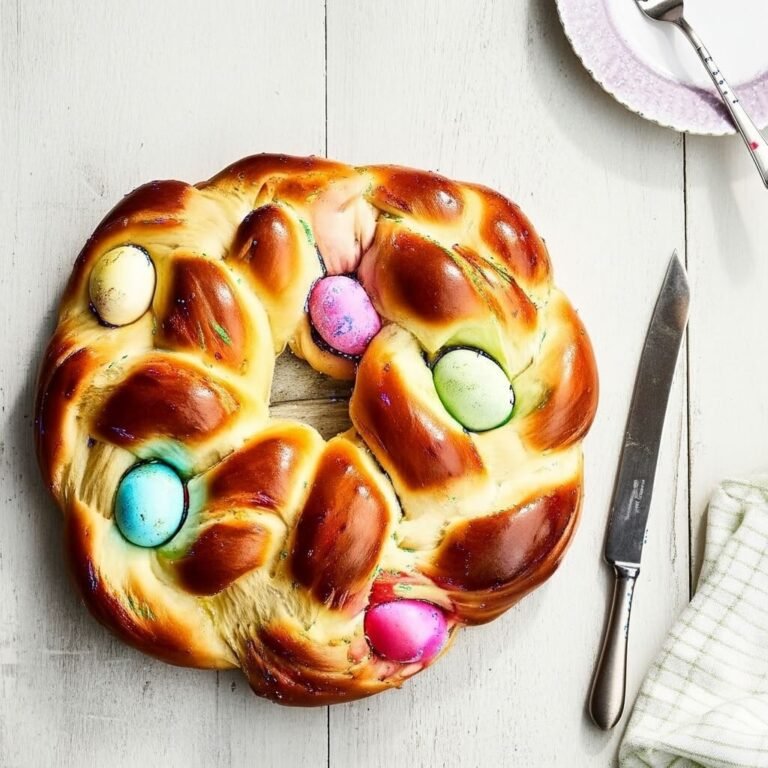 Classic Homemade Easter Bread: Soft, Light, and Slightly Sweet