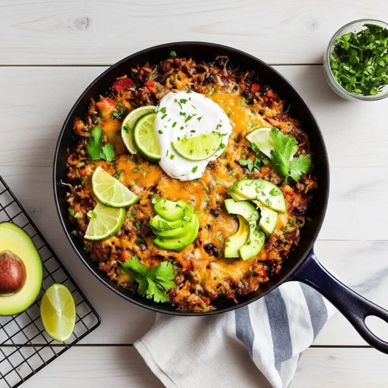 Easy Cheesy Taco Skillet (One-Pan Weeknight Dinner)