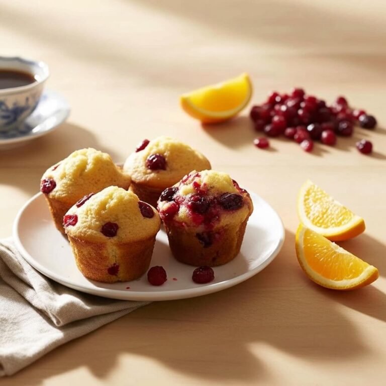 Easy Cranberry Orange Muffins: Soft & Bakery-Style