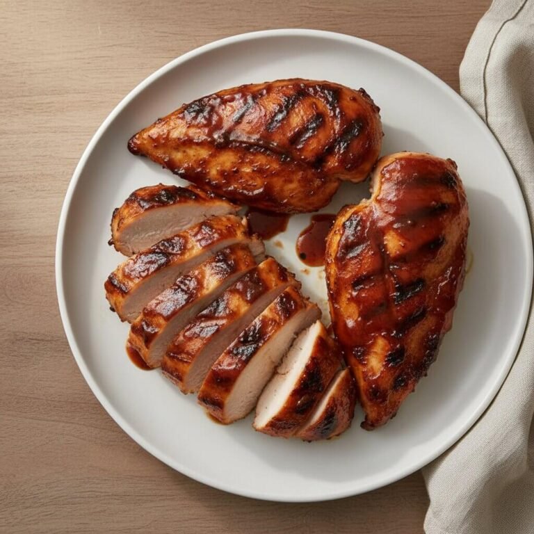 Juicy, Foolproof BBQ Chicken Breasts (Grill or Oven)