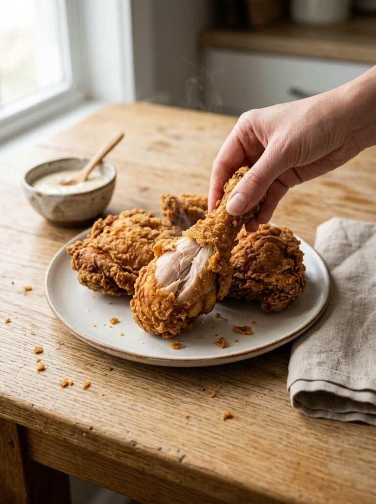 Crispy Southern Fried Chicken with Buttermilk (Perfect Picnic Classic)