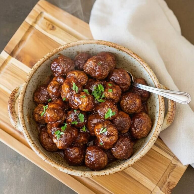 Sticky Honey BBQ Meatballs (Easy Party & Dinner Favorite)