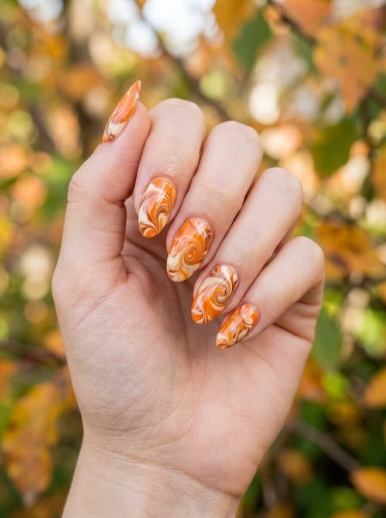 17 Thanksgiving Nails for Travel Visiting Family