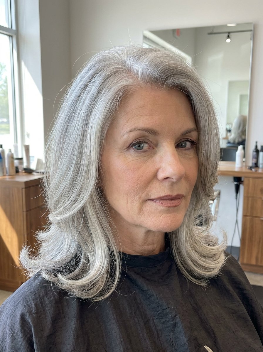 15 Gray Hairstyles for Women Over 50 That Look Modern and Elegant